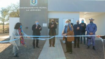 Habilitaron un nuevo destacamento rural policial en La Leonesa