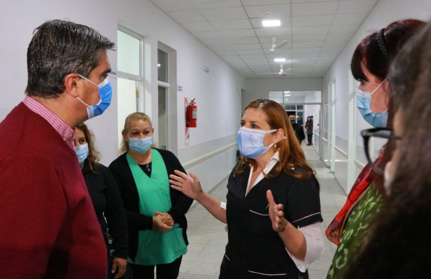 Inauguraron la refacción del centro de salud del barrio villa Juan de Garay 1