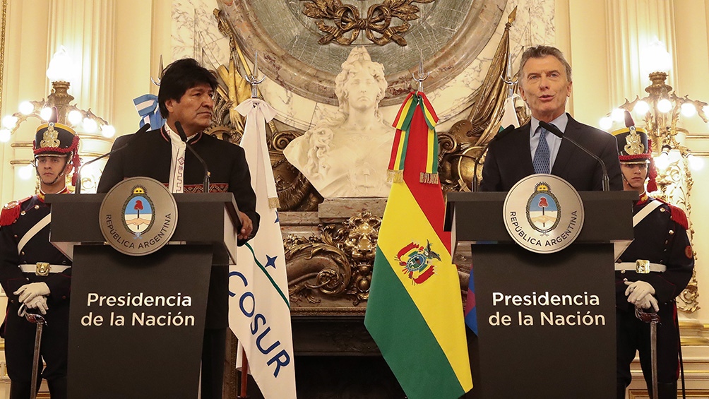 Para Evo Morales, "Macri debe ser procesado para defender la democracia en América Latina" 1