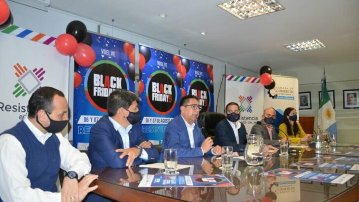 Se viene el Black Friday 2021 de la Cámara de Comercio de Resistencia, y Gustavo Martínez participó del lanzamiento