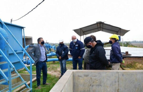 Villa Berthet: Sameep avanza con trabajos y obras para asegurar el servicio y abastecimiento de agua
