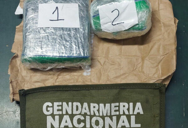 Catamarca: Gendarmería secuestró marihuana a un pasajero