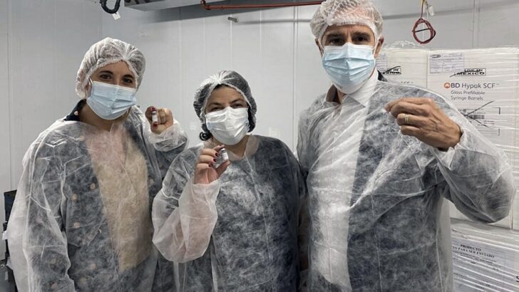 El laboratorio Richmond entrega más de un millón de vacunas Sputnik producidas en el país