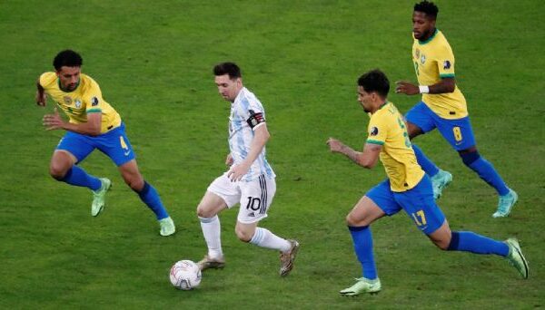 Eliminatorias sudamericanas: Brasil y Argentina sin público 1