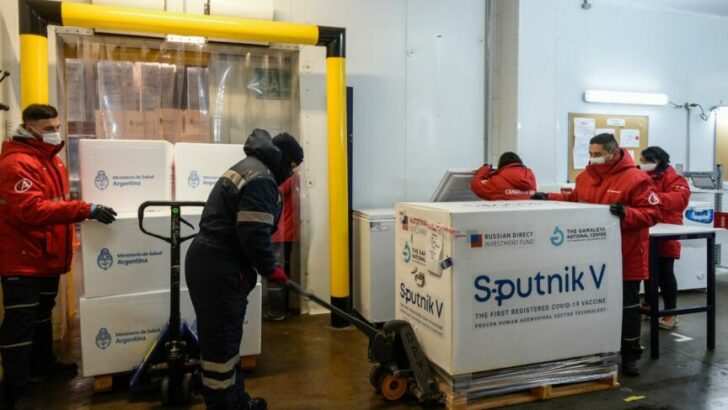 Las Sputnik V producidas en Argentina ya están siendo distribuidas en todas las provincias