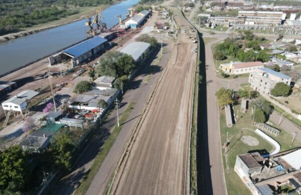 Plan de desarrollo logístico portuario: Vialidad avanza con la obra del acceso al Puerto de Barranqueras