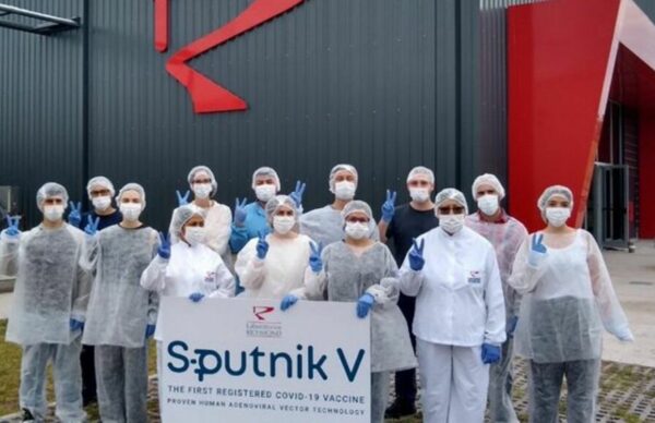 Vacunas de origen argentino: Richmond entregó 307.500 dosis del componente 2 de Sputnik V