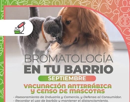Barranqueras: “Bromatología en tu barrio”