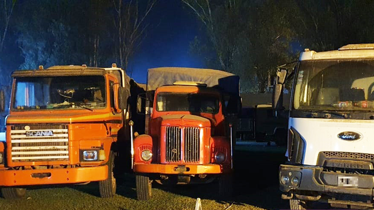 Contrabando de granos en Salta: Gendarmería secuestró 180 toneladas transportados en seis camiones