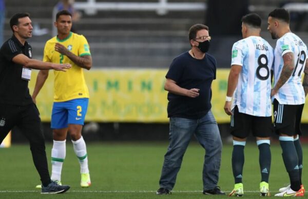 Eliminatorias Sudamericanas: escándalo en el superclásico Brasil y Argentina 3
