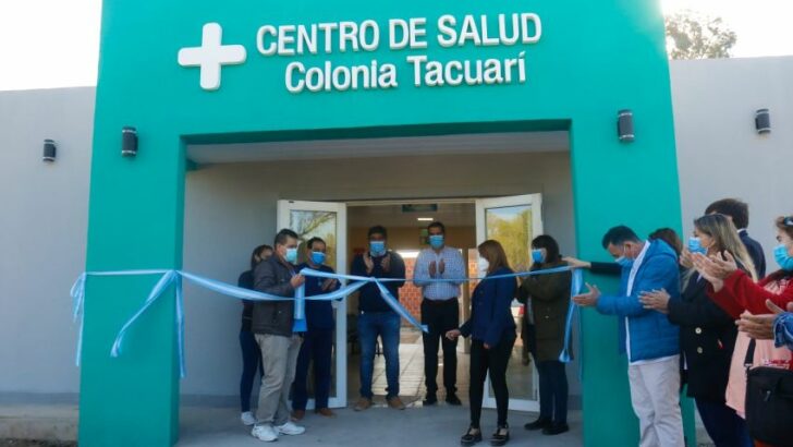 Inauguraron la ampliación y refacción del Centro de Salud de Colonia Tacuarí