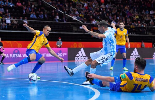 Mundial de futsal: Argentina le ganó a Brasil y es finalista 2