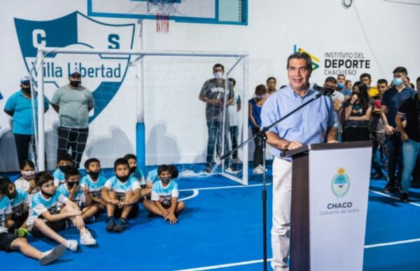 Club Social Cultural y Deportivo Villa Libertad: inauguración de obras de refacción a pura emoción
