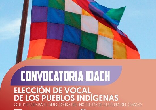 Cultura anunció la elección de Vocal por los Pueblos Indígenas