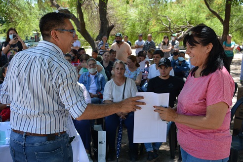 Frente de Todos: Gustavo Martínez se reunió con dirigentes de Villa Marín y ratificó el “compromiso de trabajar juntos”