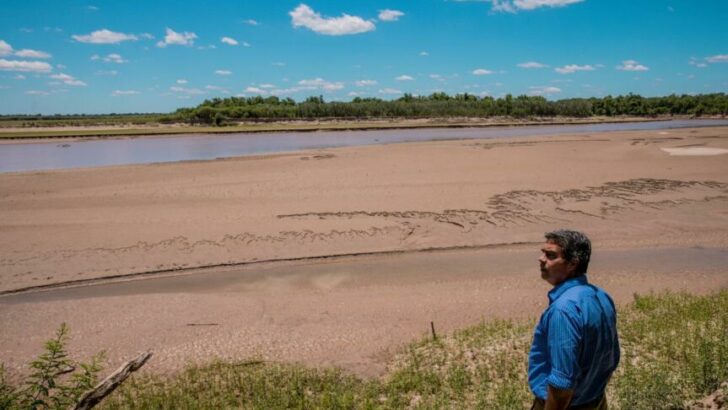Pampa del Indio: Capitanich constató los trabajos de readecuación de la defensa