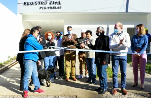 Puerto Vilelas: Capitanich inauguró el nuevo edificio del Registro Civil 1