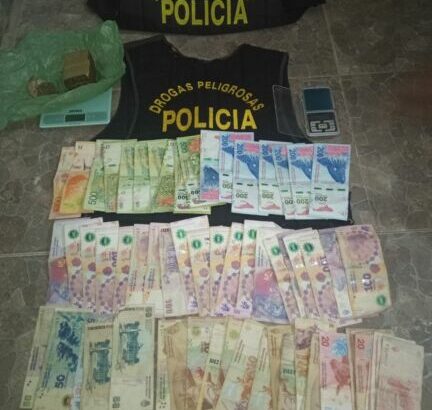 Allanamientos en Búnker de drogas: la policía del Chaco secuestró cocaína, marihuana y dinero en efectivo