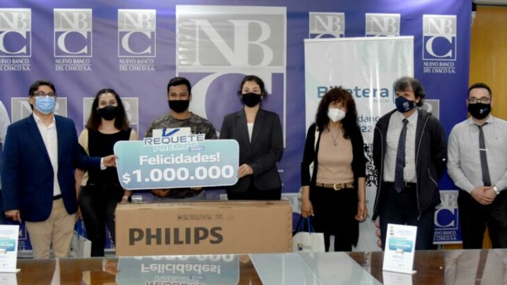 El Nuevo Banco del Chaco entregó el $1.000.000 de pesos