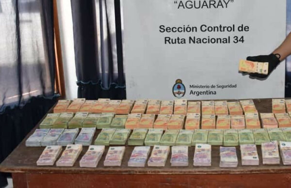 Lavado de activos en Salta: Trasladaban $ 4.990.000 de pesos sin aval 1