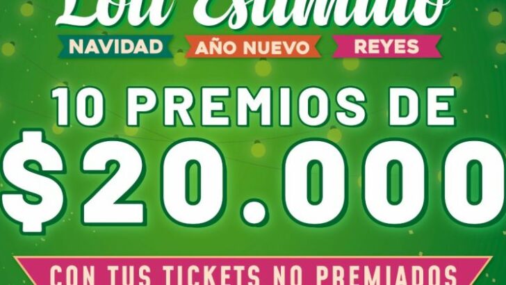Lotería Unificada: llega el Loti Estímulo para los tickets no premiados de los sorteos de fin de año