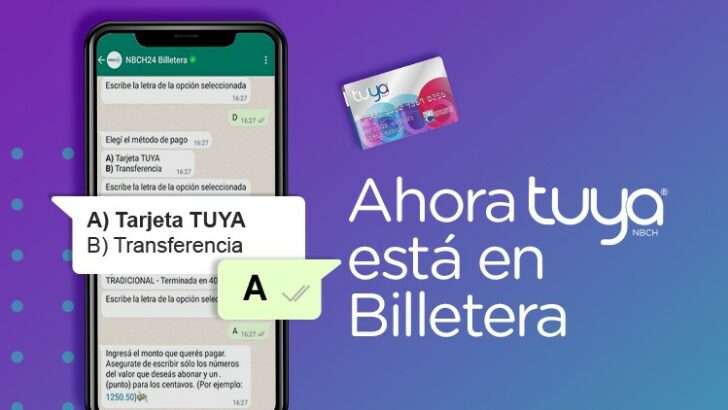 Nuevo Banco del Chaco: Tarjeta Tuya ya está en la Billetera