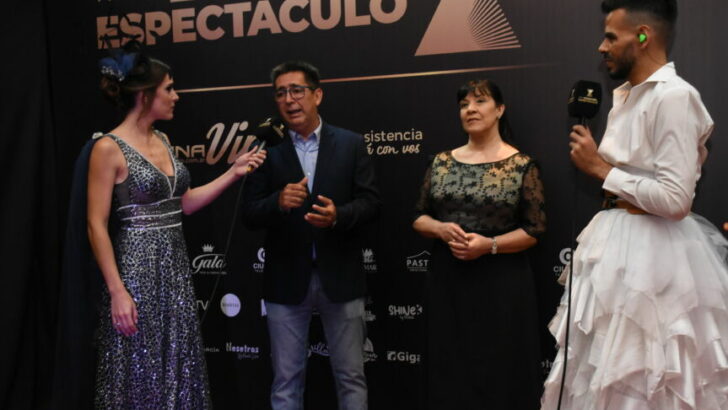 Premios Zona Vip al Espectáculo: Gustavo Martínez acompañó la entrega de los reconocimientos