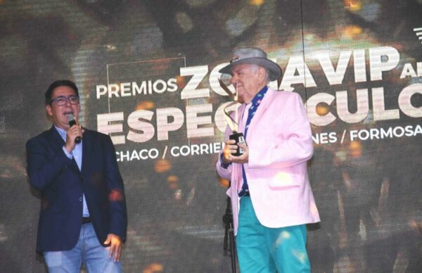 Premios Zona Vip al Espectáculo: Gustavo Martínez acompañó la entrega de los reconocimientos 2