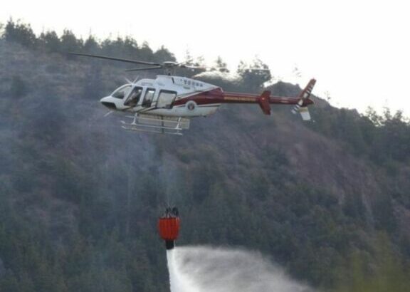 Cinco provincias en llamas: brigadistas y helicópteros combaten incendios