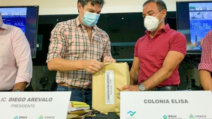 Colonia Elisa: el Ipduv abrió los sobres de licitación para 40 nuevas viviendas