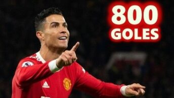 Cristiano Ronaldo superó los 800 goles
