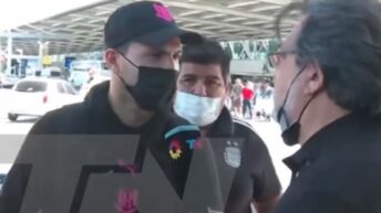 El “Kun” Agüero regresó a la Argentina tras anunciar su retiro del fútbol