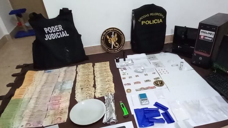 Golpe al narcotráfico en Las Breñas: desbaratan un laboratorio ilegal de drogas