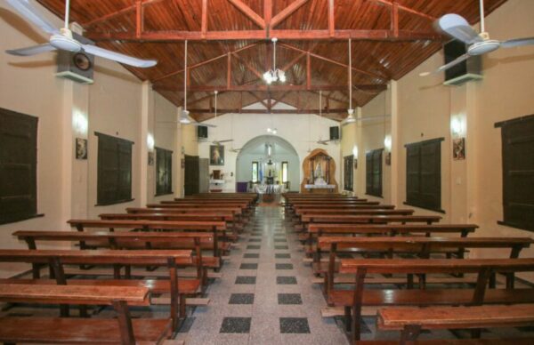Más obras para Colonia Benítez, refaccionarán la capilla Nuestra Señora de Itatí 1