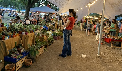 “Mercados de la Ciudad”: Resistencia acompañó a emprendedores en la expo verde de “Cactus y suculentas”