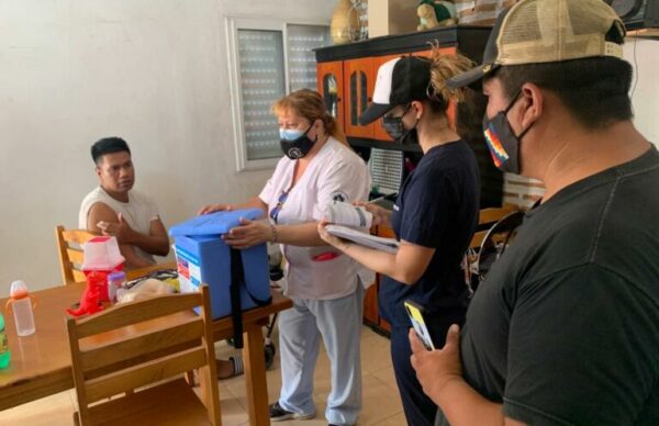 Barrio Toba: gran operativo de rastrillaje casa por casa de inmunización contra el Covid 19 1