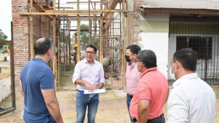 Plan de Descentralización Institucional: Gustavo Martínez supervisó el avance de la refacción integral del CCM de Villa Palermo II