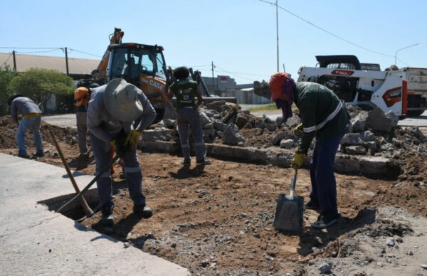 Resistencia: con la reparación de la avenida Soberanía Nacional, el Municipio capitalino avanza con el plan de bacheo 1
