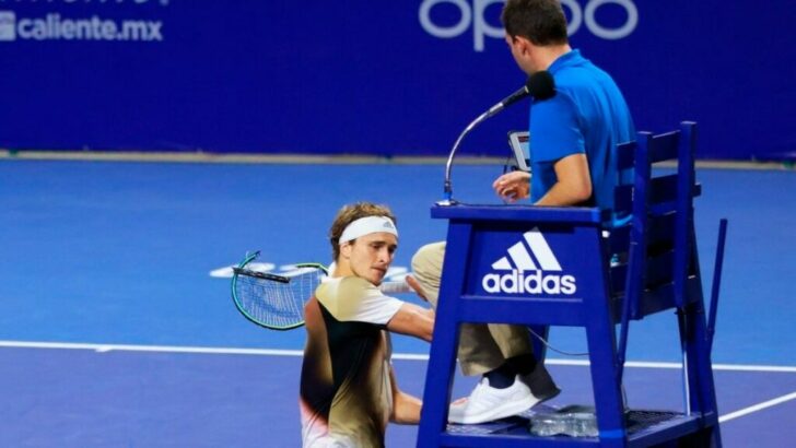 ATP 500 de Acapulco: Alexander Zverev fue expulsado por “conducta antideportiva”