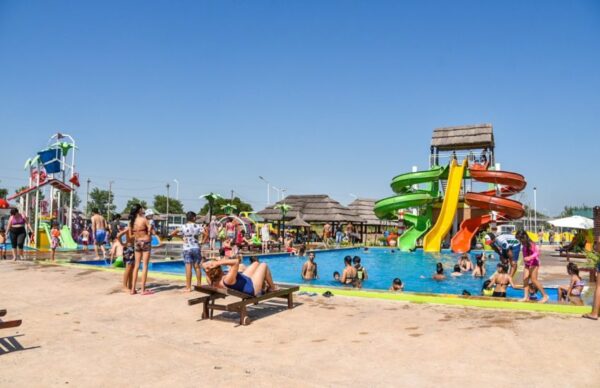 La Eduvigis: con nuevas obras, continúa a pleno la temporada de verano en el complejo “Aqua Park” 2