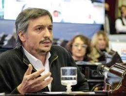 Máximo renunció a la presidencia del bloque de diputados del Frente de Todos 3