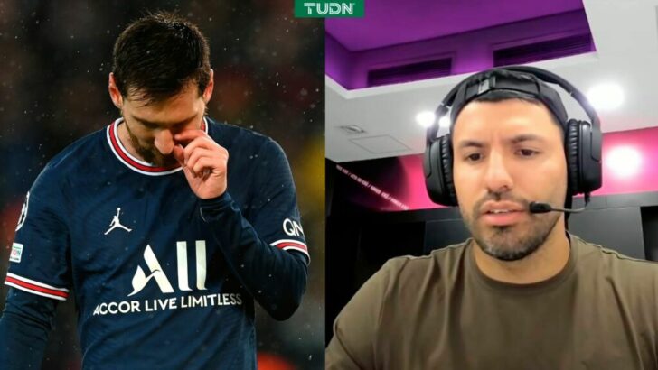 Sergio “Kun” Agüero defendió a Lionel Messi y canceló una entrevista con medio francés