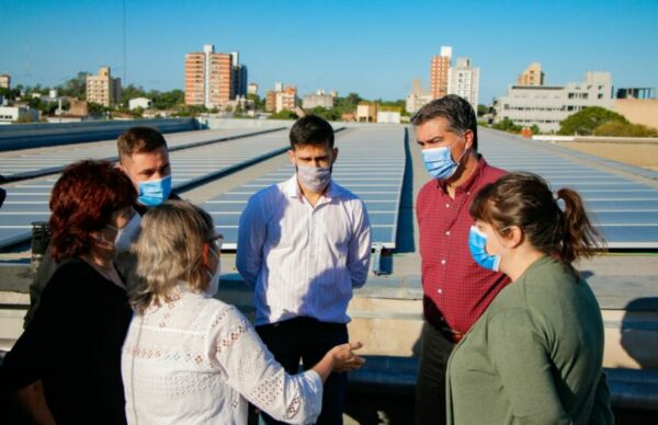 Autogeneración energética: Capitanich habilitó paneles solares en el hospital Pediátrico 1