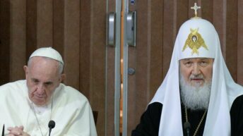 El papa Francisco y el patriarca Kirill llamaron a una paz justa en Ucrania