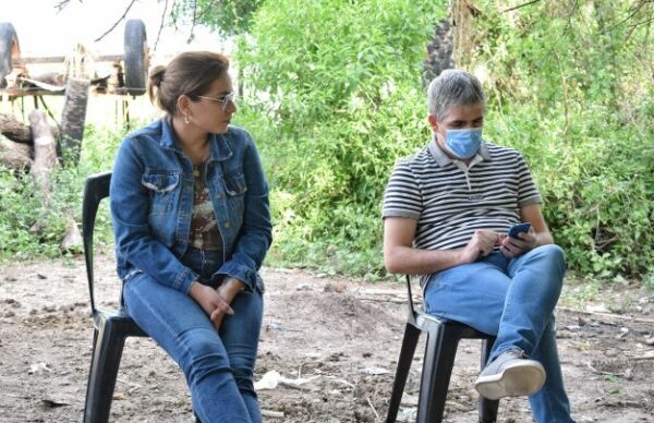 Barranqueras: Magda Ayala se reunió con ladrilleros 3