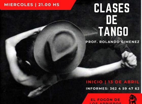 Clases de tango en El Fogón de los Arrieros