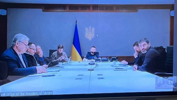 Conflicto Rusia y Ucrania: negociaciones por videoconferencia