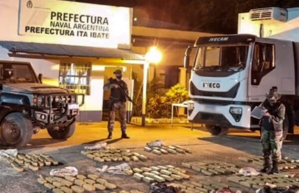 Corrientes: más de 300 kilos de marihuana fueron secuestrados