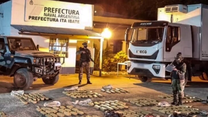 Corrientes: más de 300 kilos de marihuana fueron secuestrados
