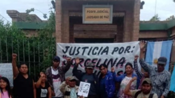 El Sauzalito: alta tensión por la situación en el Juzgado de Paz, tras el femicidio de Jorgelina